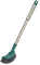 Brosse pour cuvette de toilette avec long manche antidérapant courbé et coudé à suspendre au mur Gadget ménager