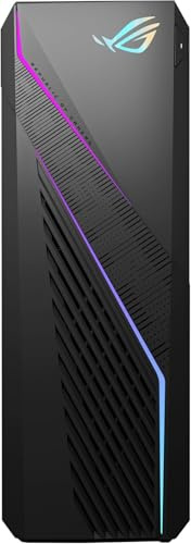 ASUS ROG Strix G16CH Ordinateur de bureau 1 To SSD 64 Go DDR5 RAM Win 11 Pro (processeur Intel 13e génération Core i9-13900KS Turbo Boost à 6,00 GHz, NVIDIA GeForce 4060Ti RTX 8 Go GDDR6) PC de jeu