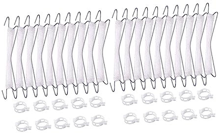 iplusmile 2 Sets Clip Spalier Für Tomaten Zur Unterstützung Von Weinreben Stützhaken Kletterpflanzenpfähle Rankgitter Spalierset Für Gemüsegewächshäuser Gartenarbeit Großer