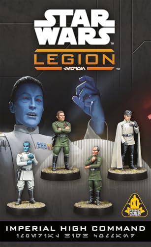 Asmodee, Star Wars: Legion – Imperial High Command, Tabletop-Erweiterung | Taktisches Miniaturspiel im Star Wars‑Universum für 2 Spieler, 120-180 Minuten, Strategiespiel ab 14 Jahren, Mehrsprachig