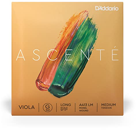 D'Addario Ascenté Viola Strings - A413 LM - Medium Tension - G String - Long Scale