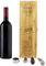 CADEAUX.COM - Coffret Sommelier Personnalisé - 4 Accessoires Sommelier - Tire Bouchon - Bouchon Verseur - Bouchon - Bouchon Stop Goutte - Idée Cadeau Personnalisé Avec Prénom Et Message