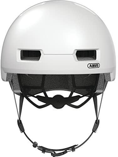 ABUS 40394 Fahrradhelm, Silber/Weiß, S (52-56 cm)