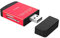 TXY 4 in 1 Card Reader USB2.0 to SD Micro SD TF MS MMC M2 Cardreader for Laptop PC Smart Card Reader SD Card Reader 4 in 1 Card Adapter (Red)