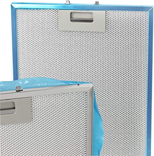 Shine-Tron [Dunstabzugshaubenzubehör] Anpassbarer 9189204750 Dunstabzugshaubenfilter 262 x 335 mm Dunstabzugshauben-Fettfilter Küchenabsauger, Aluminium-Sauger, 26,2 cm, 33,5 cm [Filterersatz]