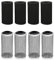 WiDream 8 Stück Filter Guard 16 mm, Aquarium Filter Fish Mesh Netz, Aquarium Filter Guard Mesh Net, Aquarium Schutzhülle für Aquarien, Tropische Fischfarmen, Koiteiche