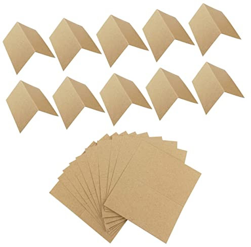 MAGICLULU Kraftpapierkarten 100 Stück Blanko im Vintage Stil für Karten