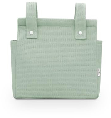 Danielstore Bolso Panera Carro bebé modelo BOLSO CARRO TALEGA ALGODON | 34x34x10cm, algodón, 4L | 2 compartimentos, cierre cremallera, | Organizador para paseo