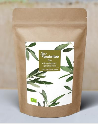 BIO Olivenblätter geschnitten 100g Biologisch angebauten Olivenblätter Tee Herbal Tea ORGANIC Olive leaves cutted DE-ÖKO-044