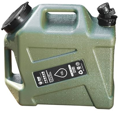 Bidon d'eau, Réservoir d'eau De Camion Alimentaire De 12 L avec Robinet, Conteneurs De Stockage d'eau, Réservoir d'eau Portable pour La Randonnée, L'extérieur, Le Camping