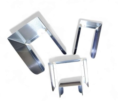 Zubehör für Wallboxen, Wetterschutz Wallbox, Schutzdach, Regenschutz, Abdeckung, Stahlog Wetterschutz,B=220mm x S=180mm T=120mm