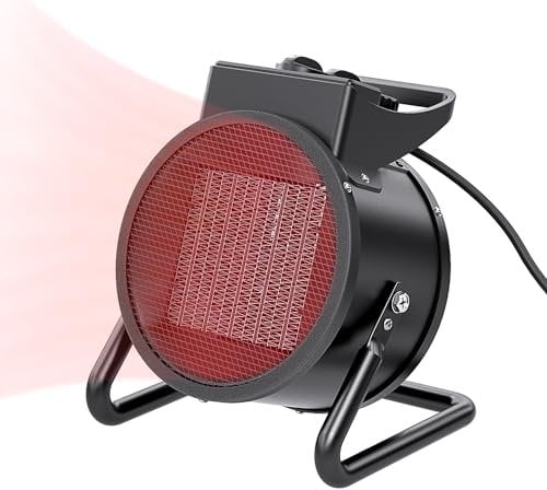 FIVMEN Heizlüfter 2000W PTC Keramik Elektroheizung Energiesparend mit Thermostat und Überhitzungs 3 Modus Heizung Elektrisch für Camping Bad Büro