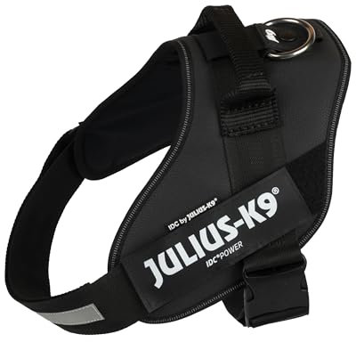 IDC Powerharness, Size: 2/XL, Black - Faux Leather