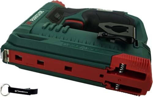 HEADNMORE® Bundle Parkside PAT 12 - Grapadora con batería (12 V, sin batería) + llavero