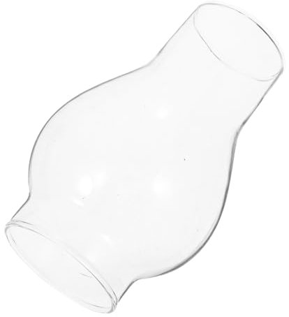 Gatuida Öllampenglas Hurricane Chimney Lampe Globe Ersatz Handgeschossiger Glasschornstein-lampenschatten Für Haushaltsleuchten