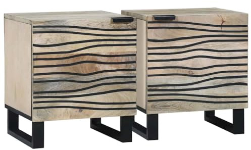 vidaXL Bedside table - great for your bedroom. This small table is perfect for your lamp and all the little things you always want to have at hand.