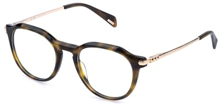 Police Eyeglasses VPLT05 0710 AVANA MARRON LUCIDA 51/19/140 Woman