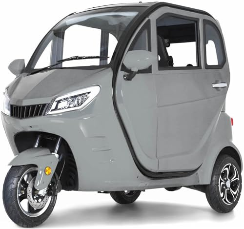 Kabinenroller Cruise, 45/25 km/h, Blei-Gel-Akku, 3000 Watt, 60 km Reichweite, Straßenzulassung