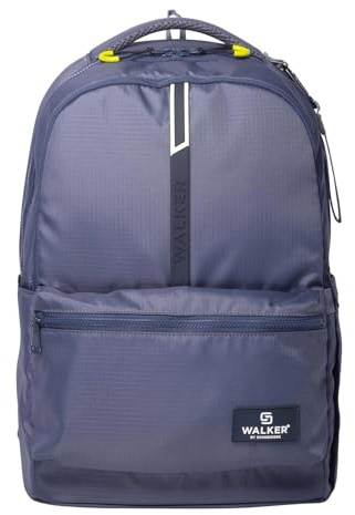 Walker Schulrucksack Rucksack mit Laptopfach Rey Backpack 30L Steel Grey blaugrau