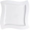 Villeroy & Boch NewWave Plat carré, Porcelaine Premium, Blanc