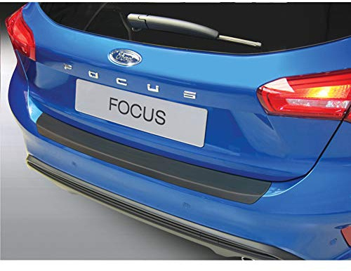 RGM ABS Heckstoßstangenschutz kompatibel mit Ford Focus IV HB 5-türer 9/2018- Schwarz