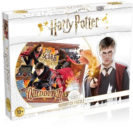 Winning Moves - Puzzle (1000 Teile) - Harry Potter Quidditch - Harry Potter Fanartikel - Alter 10+