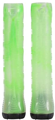 Blunt Stunt Scooter Griffe Grips Smoke Green inkl. 4 Bar Ends für Aluminium und Stahlbars