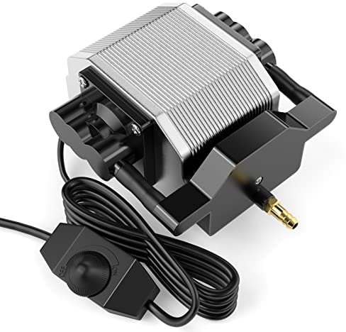 Air Assist para S9 S10 S6 Pro Grabador láser, flujo de aire ajustable de 0 a 30 l/min, corte silencioso y limpio, grabado para madera, metal y acrílico, sin manguera