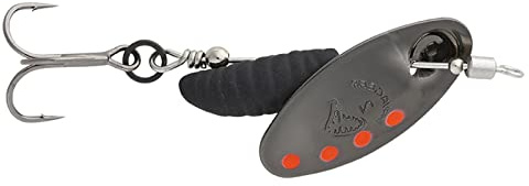 Savage Gear Grub Spinners - Spinner, Größe/Gewicht/Farbe:Gr. 0/2.2g / Silver Red Black