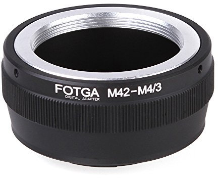 ERYUE Bague d'adaptation, Fotga Bague adaptatrice pour M42 Lens pour Micro 4/3 Mont DSLR