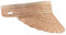 Seeberger Damen-Visier, Dunkles Beige, 6 5/8-7 3/8