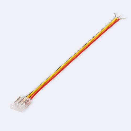 LEDKIA LIGHTING Clip-Verbinder mit Kabel für LED-Streifen CCT 12/24V DC SMD IP20 Breite 10mm 10 mm