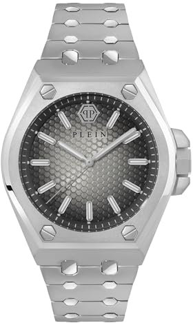 Philipp Plein Herren Uhr Analog Quarz Plein Extreme Gent PWPMA0124 Edelstahl