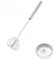 Whizzy Whisk Piranha Whizzy Whisk Semi Automatic Whisk Mixer Egg Milk Beater For Blending, Whisking, Beating & Stirring (Color : 1pcs Silver, Size : 12.2in)