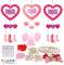 WEDNOK 6 Sets Herz Traumfänger Bastelset BESTE MAMA Kreativsets zum Basteln Kreativ Kunsthandwerk Kinder DIY Muttergeschenke Mama Geschenke für Muttertag Mutter Geburtstag Weihnachten