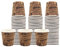 Perla - 1000 Bicchierini Caffe Carta 75ml - Bicchieri Caffè Monouso Biodegradabili - Bicchierini da Caffè Usa e Getta Ecosostenibili per Bevande Calde