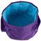 Bieqiair 1 Pz Vasca Idromassaggio Pieghevole Pieghevole Pediluvio Secchio Immergere Grande Spazio di Archiviazione Creativo Bacino for Massaggi(Purple)