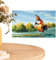 Ocastuted Chicken Joe Tapisserie | Lustige Flaggen Garten Wand Outdoor Tapisserie Flagge | Doppelseitig Lustige Flagge Banner Wandflagge Hängend Surfs Up Poster für College Zimmer