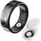 Smart Ring Android IOS Smartringe für Herren Damen Schlaftracker Pulsmesser Schrittzähler Fitness Ring Tracker Smartring Fitnessring Fitnesstracker Herzfrequenz Sport Schwarz Gold Silber