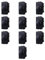 10x Dimmer, regolazione 100W-1000W, Modulo nero, Compatibile Con BTicino Living, frutti, interruttori, pulsanti, deviatori, dimmer, sensori, PIR, buzzer, Per Placche originali e compatibili
