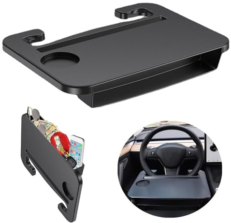 Xiazhi Lenkrad Tisch Auto für VW Transporter T5 Bus (2003-2015), Multifunktionaler Auto Tisch Auto Lenkrad Schreibtisch Laptop Tablett Auto