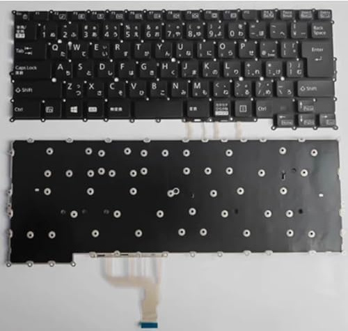QHGUYOZ JP Laptop-Tastatur für FUSISTU U938 UH-X U9310 U9311 U937 U939 U9312