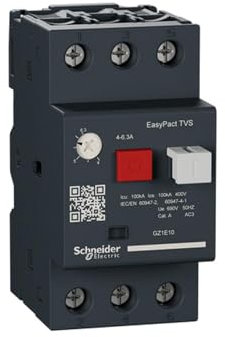 Schneider GZ1E10 Disjoncteur Moteur EasyPact TVS 4-6,3 Blanc