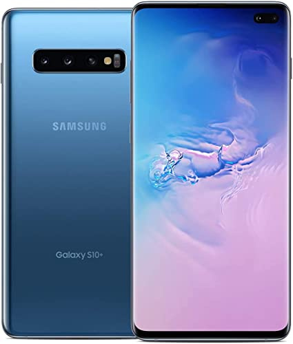 Samsung Galaxy S10+ - Smartphone portable débloqué 4G (Ecran : 6,4 pouces - Dual SIM - 128GO - Android) - Autre Version Européenne