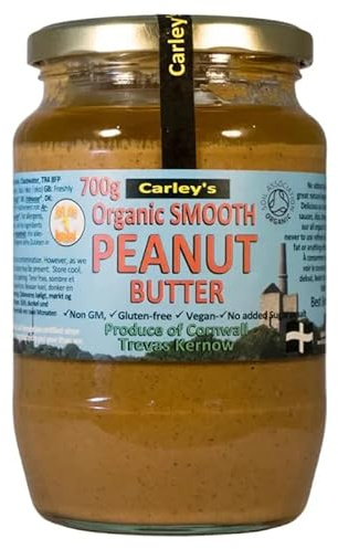 Carleys Org Peanut Butter Smooth 700g