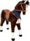 small foot Stehpferd XL aus Plüsch mit Sound, stabiles, großes Reitpferd zum Draufsitzen, für Kinder ab 3 Jahren, 11179