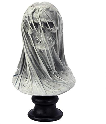 Design Toscano Samhain's Veiled Maiden of Death Bust Statue