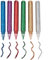 2 Packs of 10 Shiny Glitter Glue Pens Coloured Sparkly Adhesive Art & Craft Squeezable Set