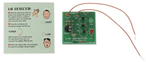 Whadda Lötbausatz, DIY, Madlab Elektronik-Kit, Lügendetektor, lehrreich und unterhaltsam