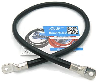 eXODA cable de batería de 80cm 70 mm² cobre cable de alimentación con ojales M8